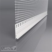 LIKOV LX-H FLEX lišta parapetní napoj. flexibilní s nepřizn. (podomítkovou) okapnicí d. 2m LIKOV LX-H FLEX lišta parapetní napoj. flexibilní s nepřizn. (podomítkovou) okapnicí d. 2m